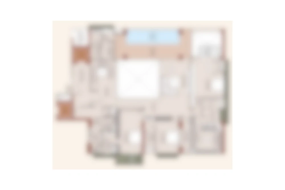 5 BHK Luxury Home Floor Plan
